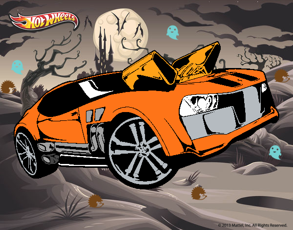 Dibujo de hot wheel pintado por en Dibujos net el día 29 11 15 a las 13