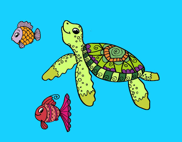 La tortuga y sus amigos