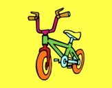 Dibujo Bicicleta infantil pintado por LACLUIS