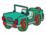 Dibujo Jeep pintado por laraa 