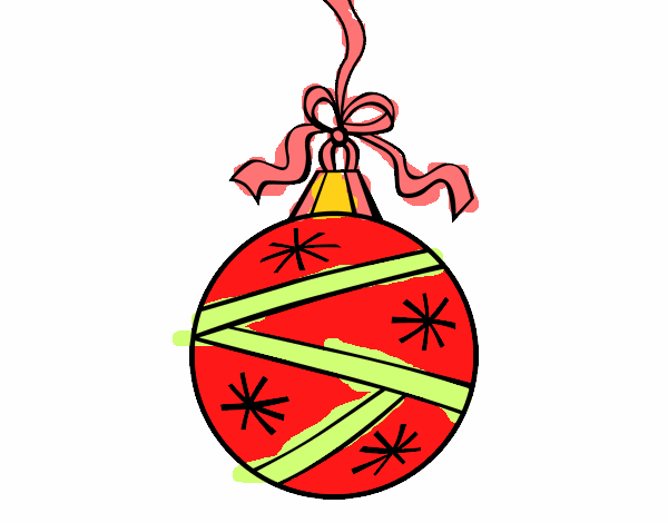 Dibujo Una bola de Navidad pintado por ERIKAL