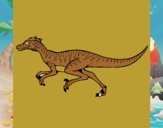 Dibujo Velociraptor pintado por neysiberth