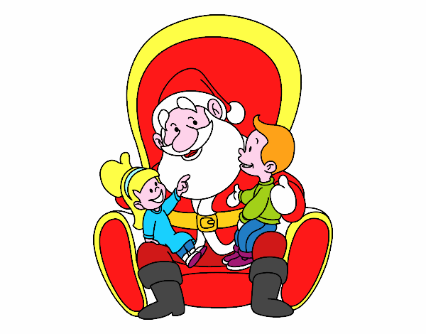 Dibujo de santa claus pintado por en Dibujos.net el día 11-12-15 a las