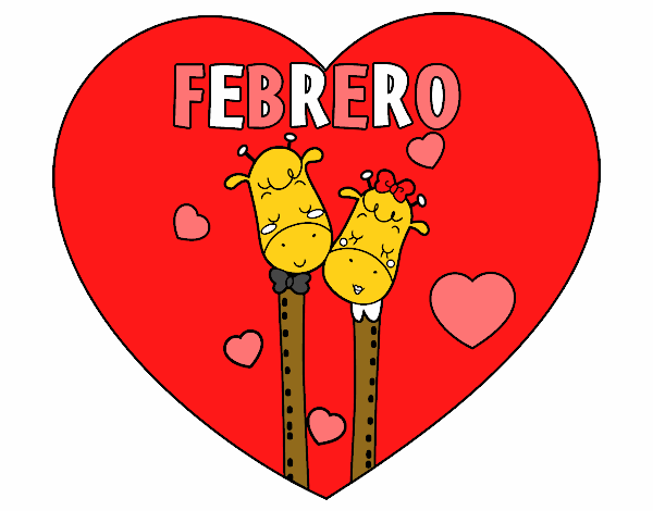 Dibujo Febrero pintado por andy2016