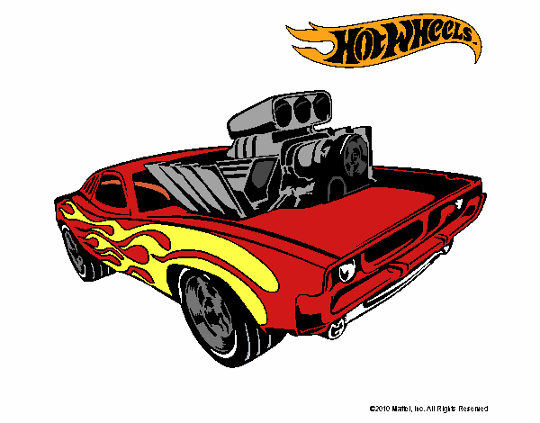 Dibujo Hot Wheels 11 pintado por maximolp