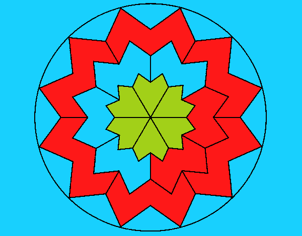 Dibujo Mandala 29 pintado por gigiamor