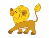 Dibujo Cachorro de león pintado por serallimk