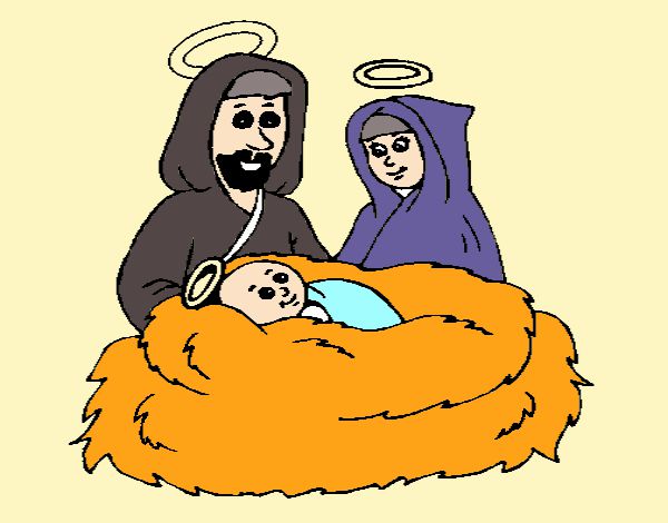Dibujo Natividad pintado por BerthitaDZ