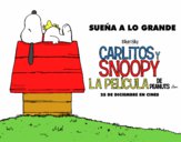 Dibujo Carlitos y Snoopy la pelicula de peanuts pintado por daya13