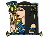 Dibujo Cleopatra pintado por Viviko