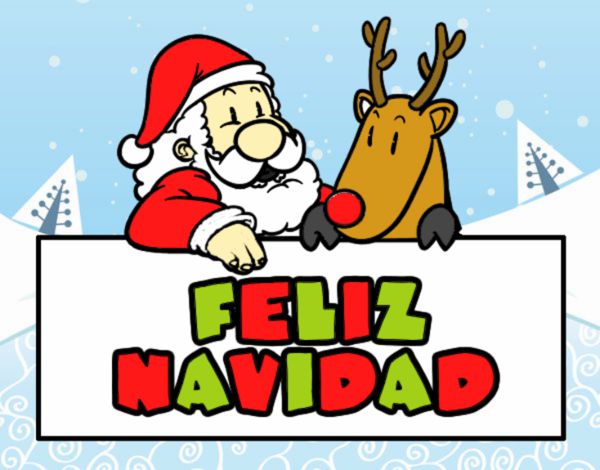 Dibujo Felices navidades pintado por martagp