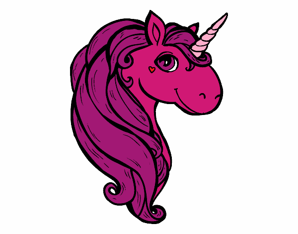 Dibujo de Un unicornio pintado por en Dibujos.net el día 28-12-15 a las