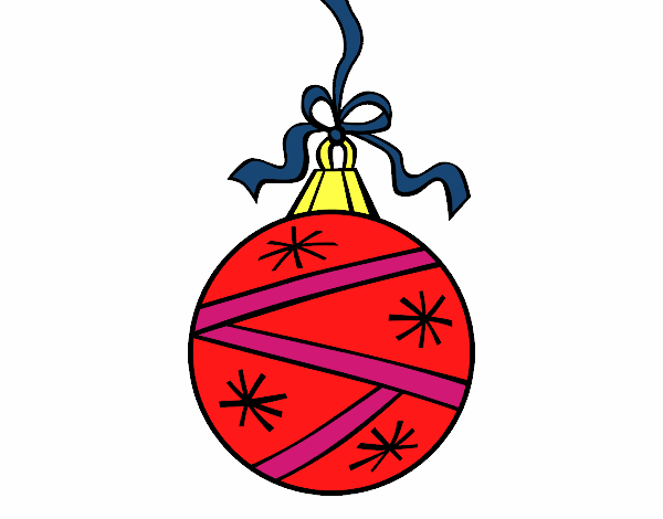 Dibujo Una bola de Navidad pintado por prhaxks