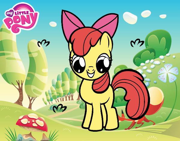 Dibujo Apple Bloom pintado por surisarai