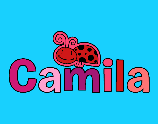 Dibujo Camila pintado por dominium