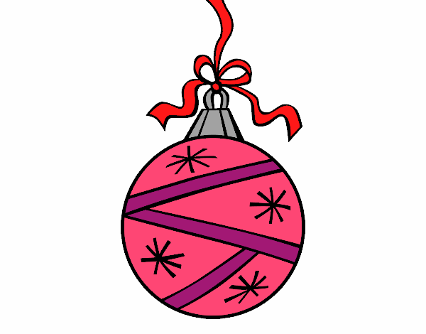 Dibujo Una bola de Navidad pintado por dominium