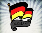 Dibujo Bandera de Alemania pintado por alvaretej
