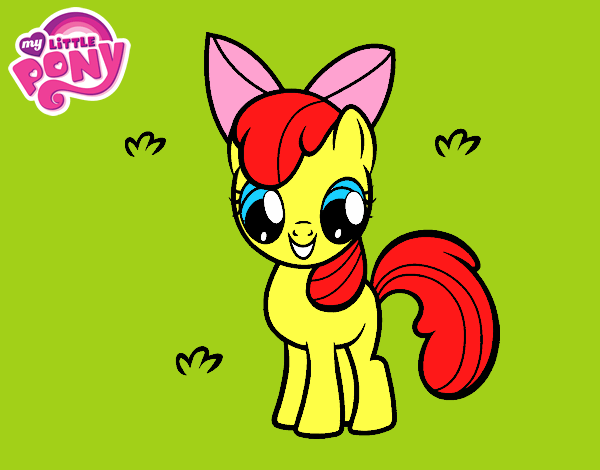 Dibujo Apple Bloom pintado por mairelys