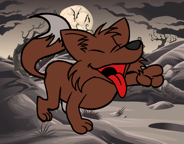 Coyote riendo