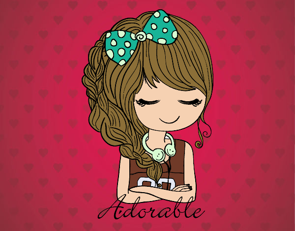 Dibujo Joven Adorable pintado por MYC10