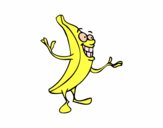 Dibujo Señor plátano pintado por gabrielars