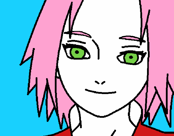 Dibujo De Sakura Haruno Red Pintado Por En Dibujos Net El D A