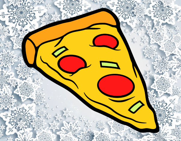 Ración de pizza