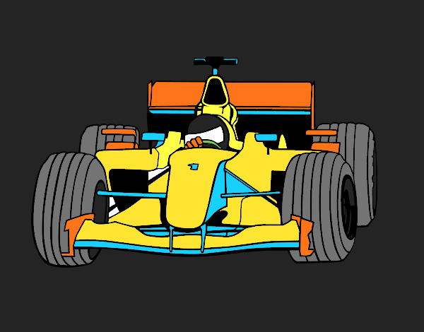 Dibujo Coche de F1 pintado por Rayojaime4