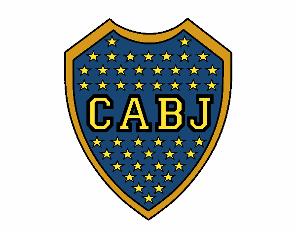 Dibujo Escudo del Boca Juniors pintado por Rayojaime4