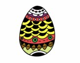 Huevo de Pascua estilo japonés