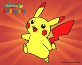 Dibujo Pikachu en Pokémon Art Academy pintado por mifiss