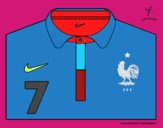 Camiseta del mundial de fútbol 2014 de Francia