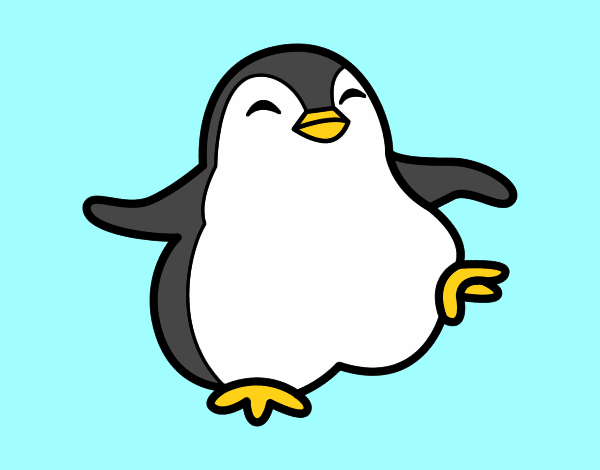 pingüino kawaii