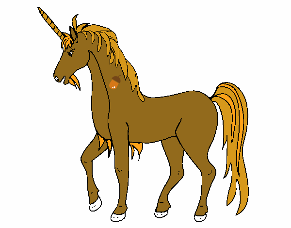 Dibujo Unicornio II pintado por nathan2014