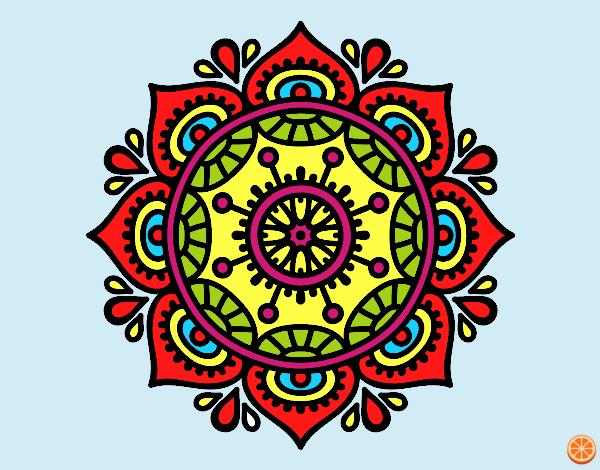 Dibujo Mandala para relajarse pintado por carlosvill