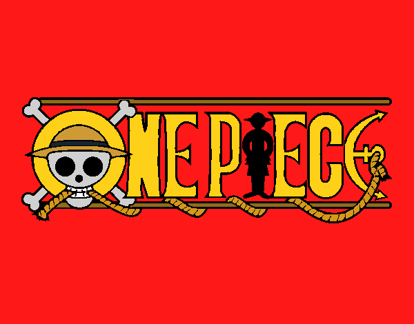 Dibujo One Piece logo pintado por GAMERL