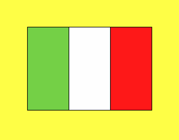 Dibujo Italia 1 pintado por alvaretej