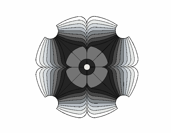 Dibujo Mandala 16 pintado por MATUSA