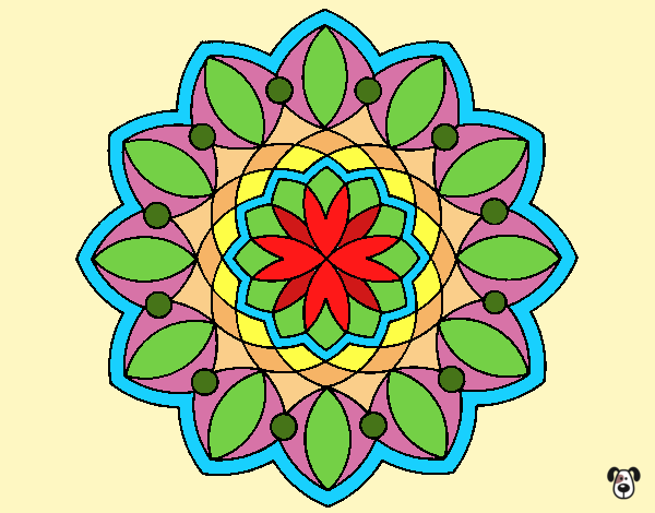 Dibujo Mandala 20 pintado por carlosvill