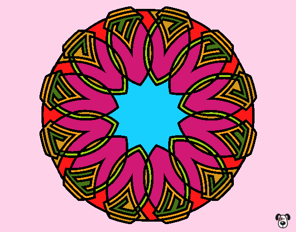 Dibujo Mandala 37 pintado por carlosvill