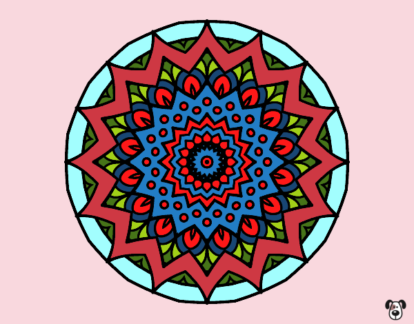 Dibujo Mandala creciente pintado por carlosvill