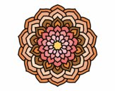 Dibujo Mandala pétalos de flor pintado por Julieta10