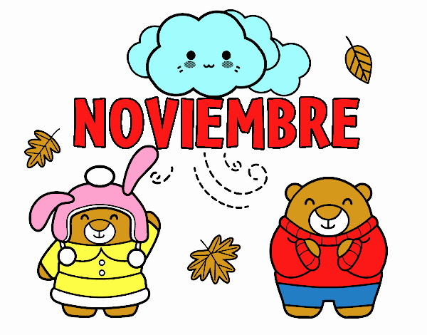 Dibujo Noviembre pintado por joseandre