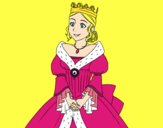 Dibujo Princesa medieval pintado por itzel016