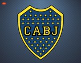 Dibujo Escudo del Boca Juniors pintado por TACOS