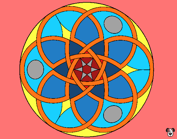 Dibujo Mandala 11 pintado por carlosvill