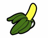 Dibujo Plátano pintado por chvilella