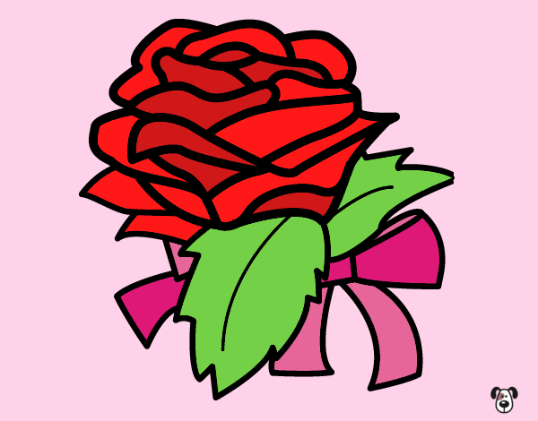 Dibujo Rosa, flor pintado por carlosvill