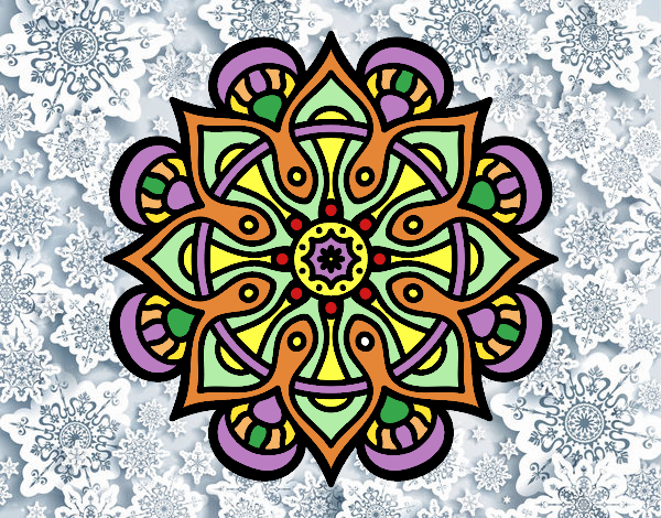 Dibujo Mandala mundo árabe pintado por Maraly51