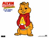 Dibujo Alvin de Alvin y las Ardillas pintado por neguencho
